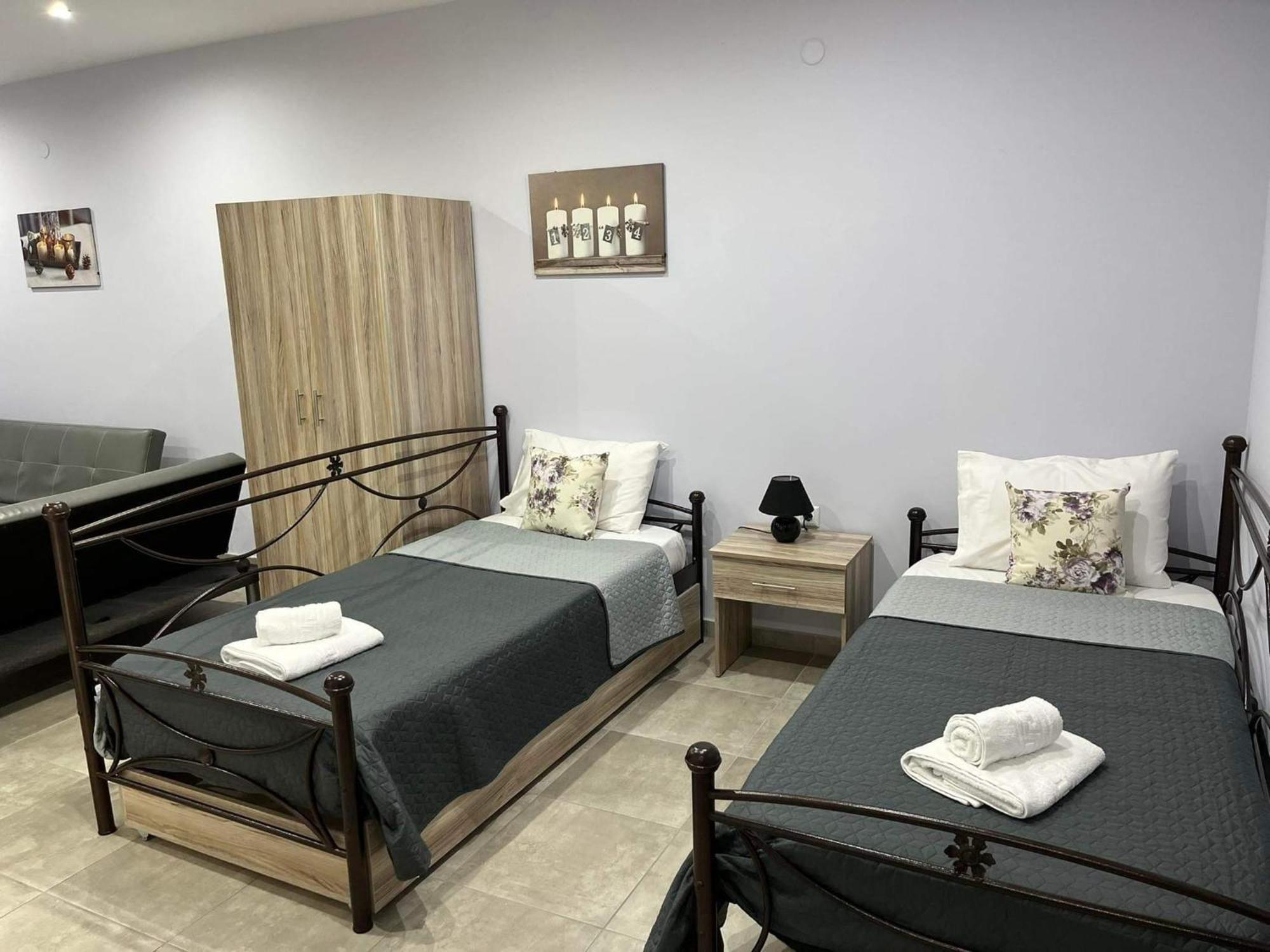 Néa PéramosKaiafas Luxury Philoxeniaアパートメント 部屋 写真