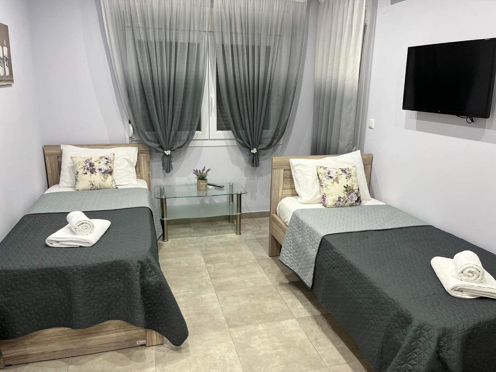 Néa PéramosKaiafas Luxury Philoxeniaアパートメント 部屋 写真