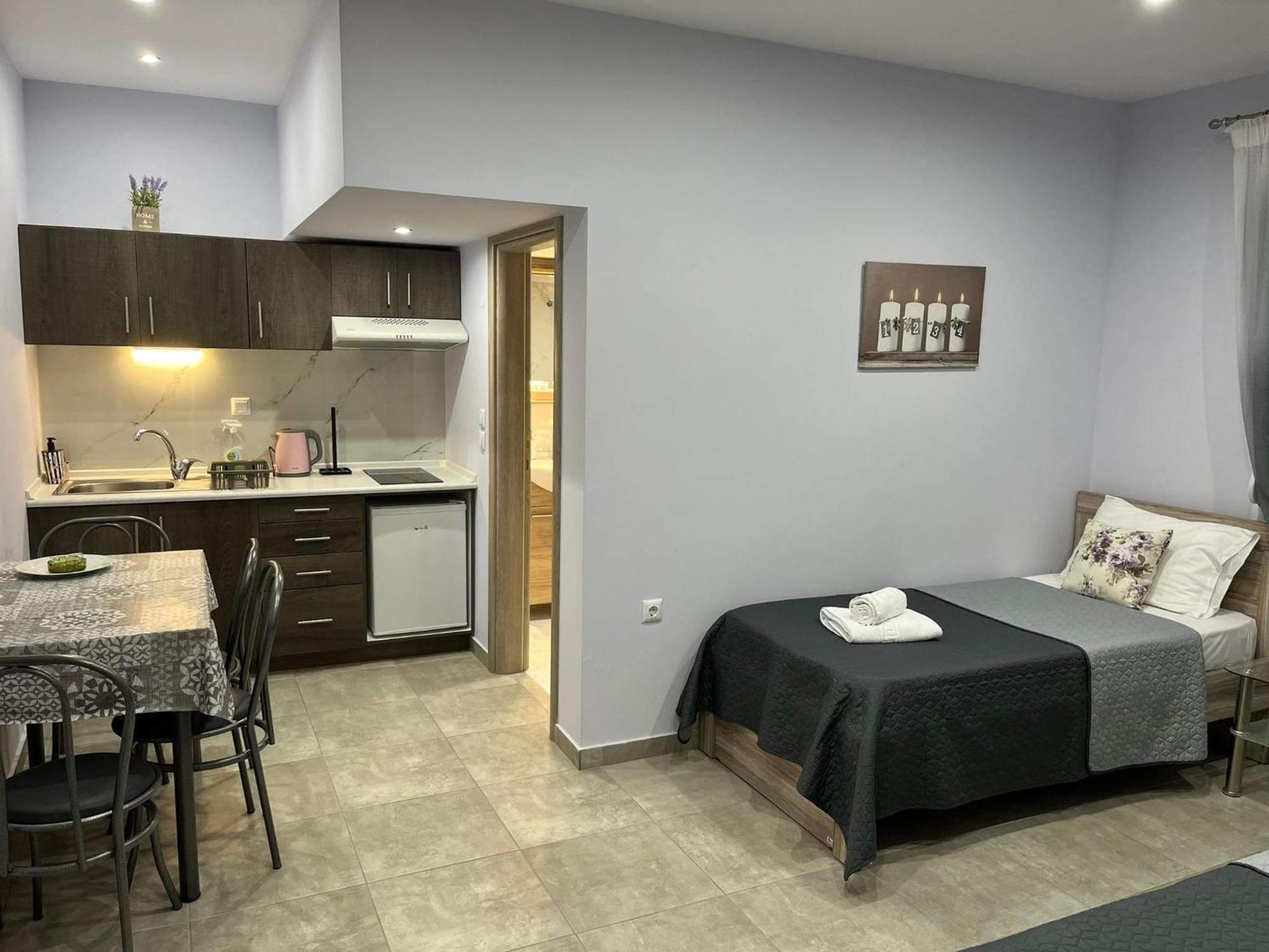 Néa PéramosKaiafas Luxury Philoxeniaアパートメント 部屋 写真